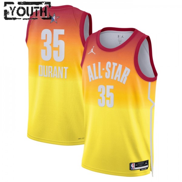 All-Star 2023 Trikot Team 2 Kevin Durant 35 Nike Orange Swingman - Kinder